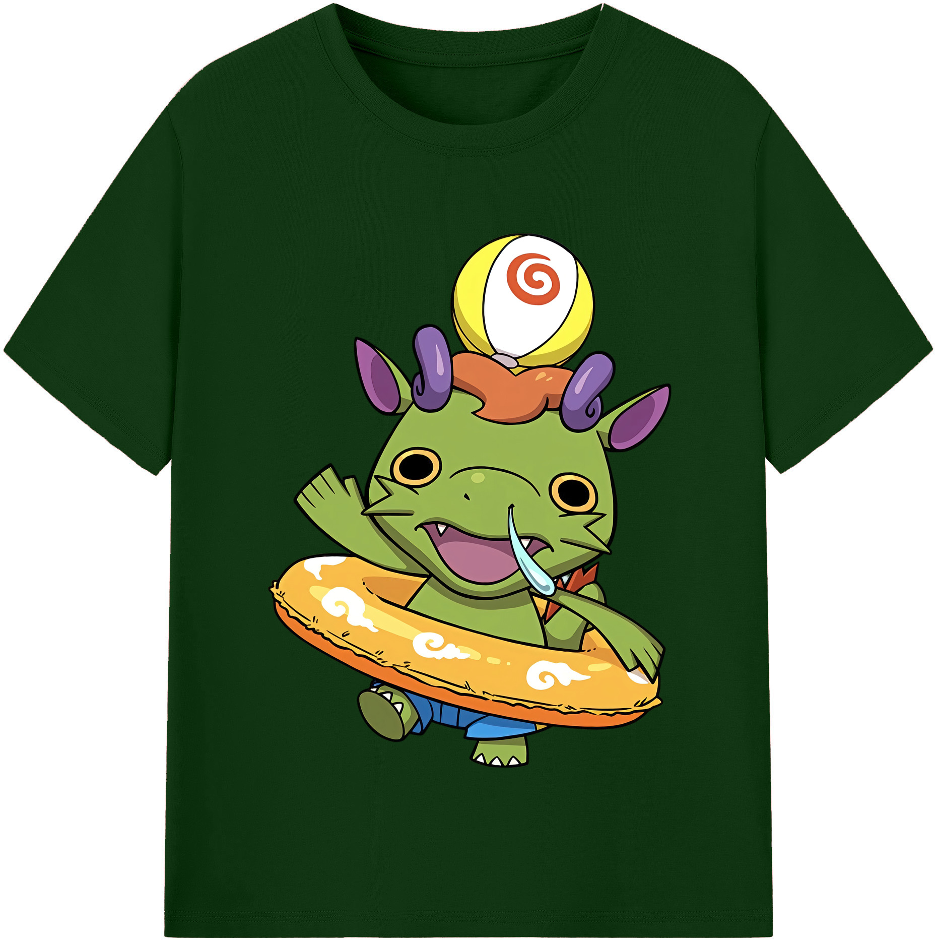 （画像用） 妖怪ウォッチ Yo-kai Watch 綿100％半袖Tシャツ（フロントプリント）
